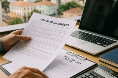 Emissão de guias e obrigações fiscais