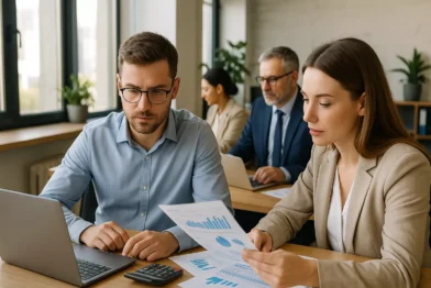 Emissão de relatórios contábeis e financeiros